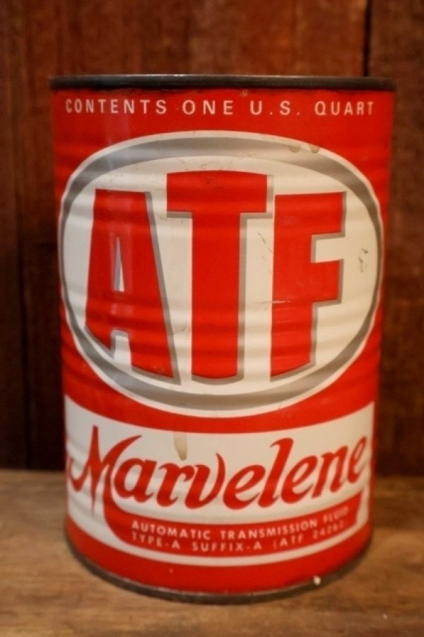 画像1: dp-251008-68 ATF Marvelene AUTMATIC TRANSISSION FLUID Quart Can
