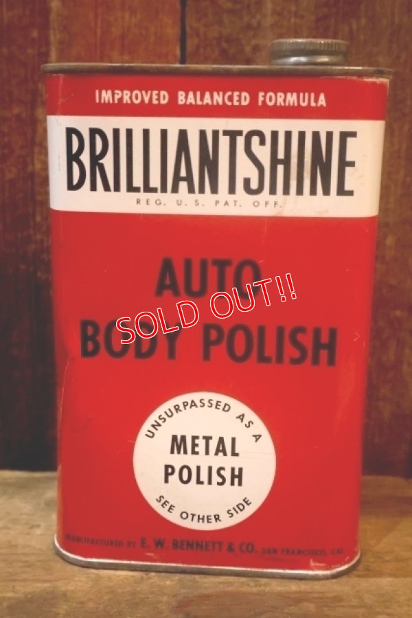 画像1: dp-251008-87 BRILLIANTSHINE AUTO POLISH CAN