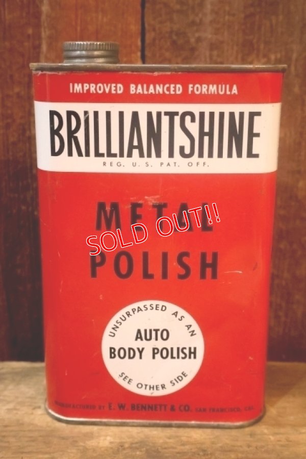 画像2: dp-251008-87 BRILLIANTSHINE AUTO POLISH CAN