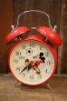 画像1: ct-250205-23 Mickey Mouse / LORUS 1980's Alarm Clock (Junk) (1)
