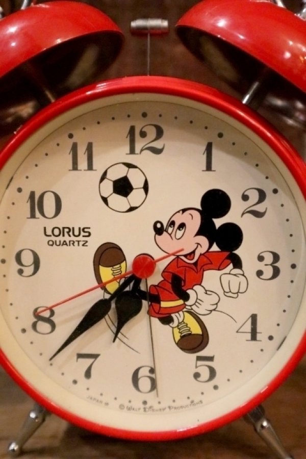 画像2: ct-250205-23 Mickey Mouse / LORUS 1980's Alarm Clock (Junk)