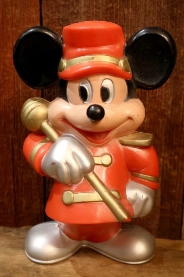 画像1: ct-251201-51 Mickey Mouse / Knickerbocker 1960's Plastic Coin Bank