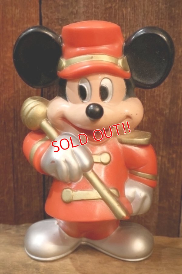 画像1: ct-251201-51 Mickey Mouse / Knickerbocker 1960's Plastic Coin Bank