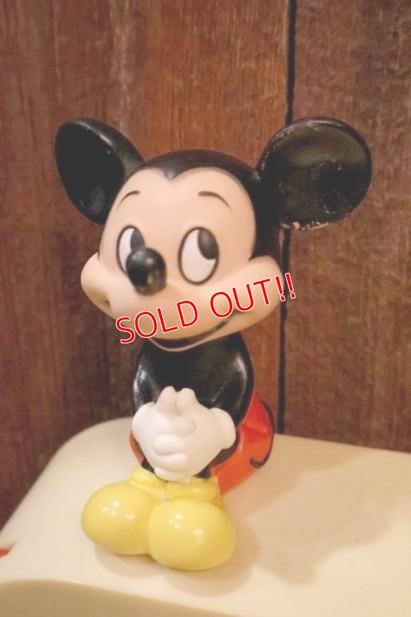 画像2: ct-251201-50 Mickey Mouse / CONCEPT 2000 1970's Alarm Clock Radio