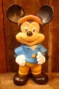 ct-251010-18 Mickey Mouse / 1980's Rubber Doll "JAPAN"