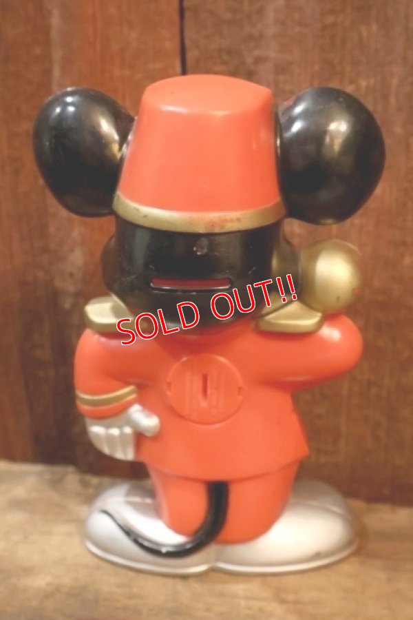 画像6: ct-251201-51 Mickey Mouse / Knickerbocker 1960's Plastic Coin Bank