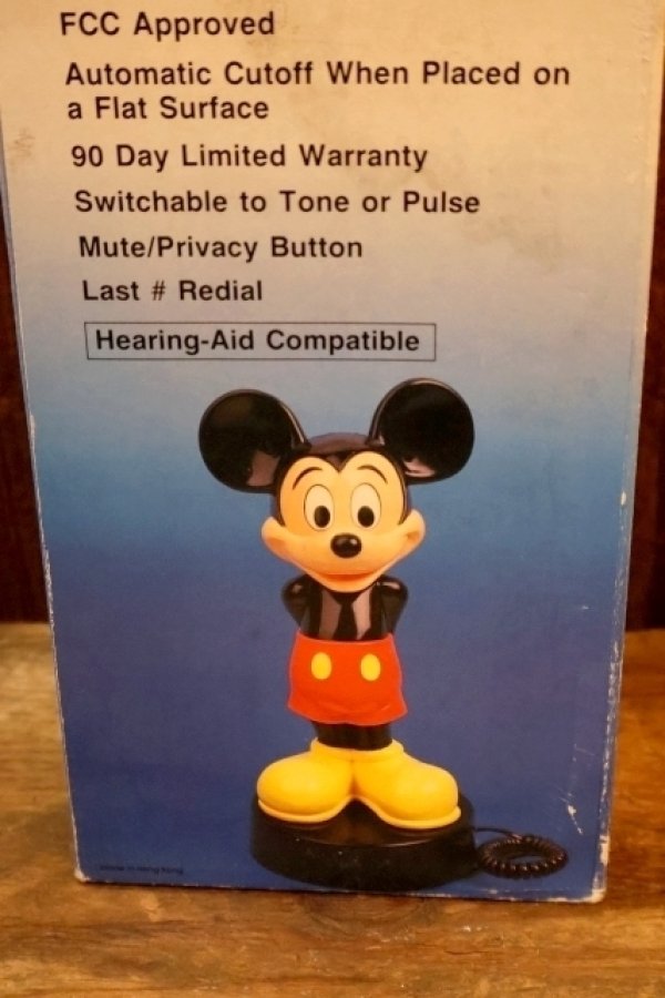 画像12: ct-251201-51 Mickey Mouse / Synanon 1988 TELEPHONE