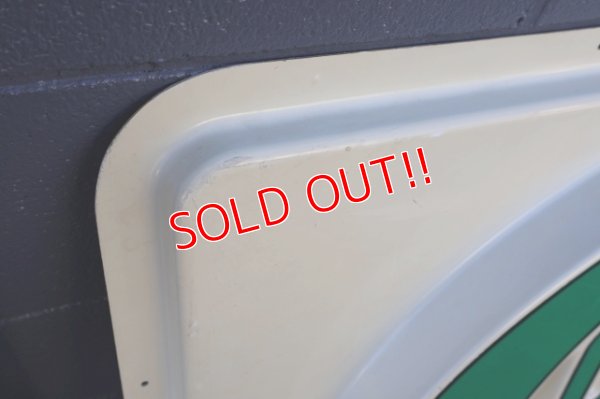 画像11: dp-250531-08 【※店頭ピックのみ】Quaker State 1980's Large Plastic Sign