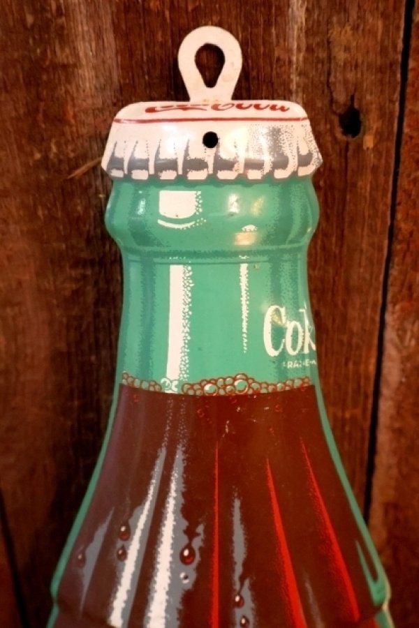 画像3: dp-250804-03 Coca-Cola / 1950's-1960's Bottle Thermometer
