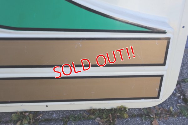 画像8: dp-250531-08 【※店頭ピックのみ】Quaker State 1980's Large Plastic Sign