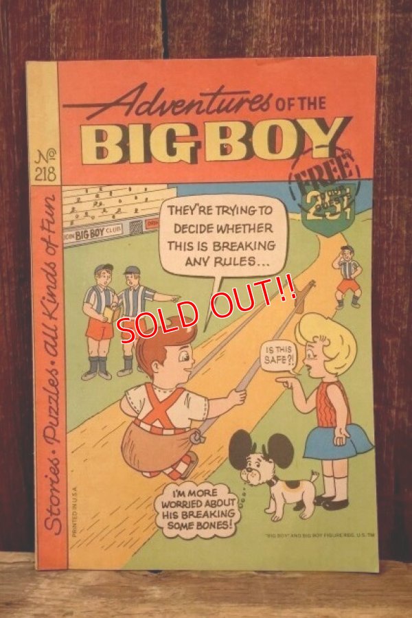画像1: ct-251201-06 Adventures OF THE BIG BOY / 1975 No.218 Comic