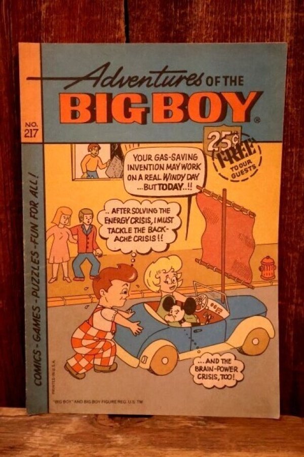 画像1: ct-251201-06 Adventures OF THE BIG BOY / 1975 No.217 Comic