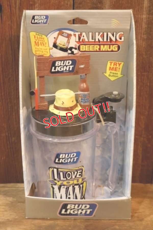 画像1: ct-251008-01 Budweiser 1997 BUD LIGHT TALKING BEER MUG