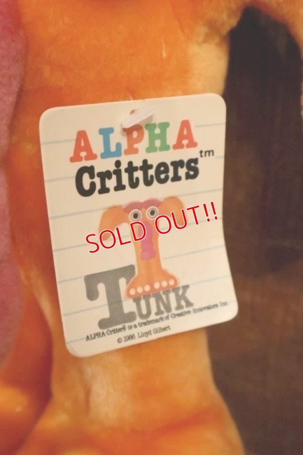 画像3: ct-260106-20 ALPHA Critters 1986 "TUNK" PLUSH DOLL