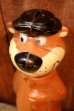 画像2: ct-251201-23 Yogi Bear / Knickerbokcer 1960's Plastic Coin Bank (2)