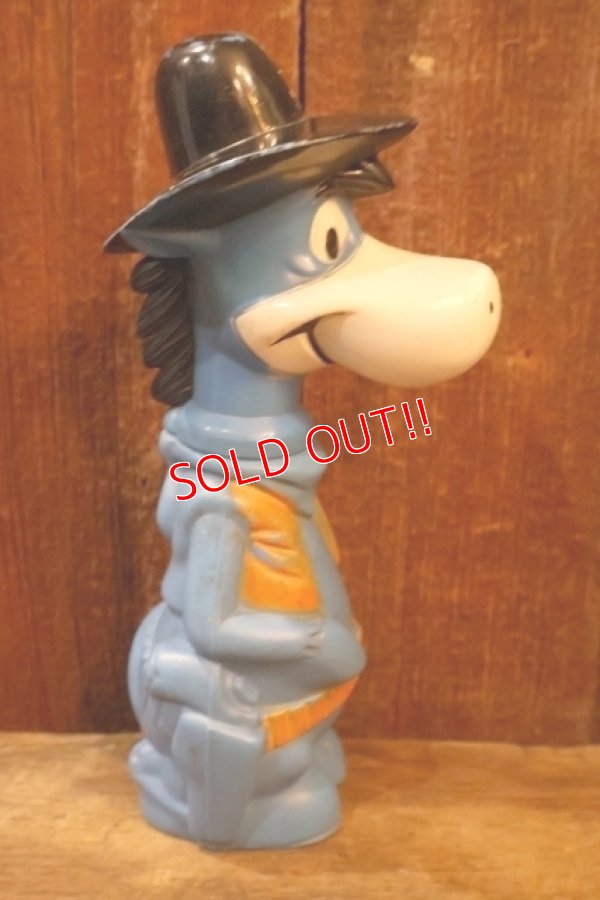 画像3: ct-251201-27 Quick Draw McGraw / Knickerbocker 1960's Plastic Coin Bank