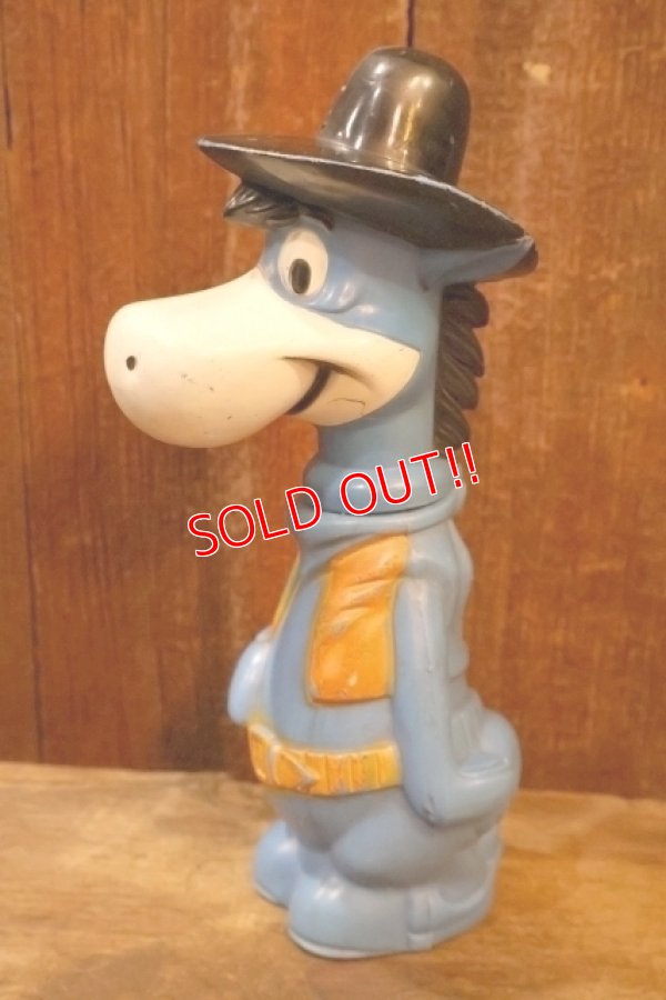 画像4: ct-251201-27 Quick Draw McGraw / Knickerbocker 1960's Plastic Coin Bank