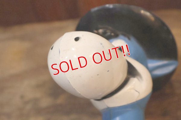 画像9: ct-251201-27 Quick Draw McGraw / Knickerbocker 1960's Plastic Coin Bank