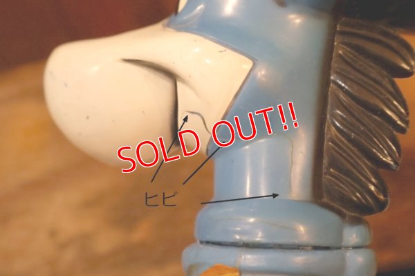 画像7: ct-251201-27 Quick Draw McGraw / Knickerbocker 1960's Plastic Coin Bank