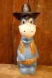 画像1: ct-251201-27 Quick Draw McGraw / Knickerbocker 1960's Plastic Coin Bank (1)