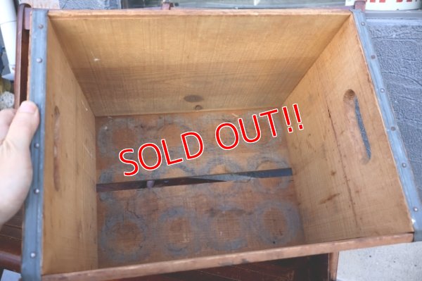 画像8: dp-260106-08 SEVEN UP BOTTLING CO. OF LOS ANGELS 7 Up / 1970's Wood Box