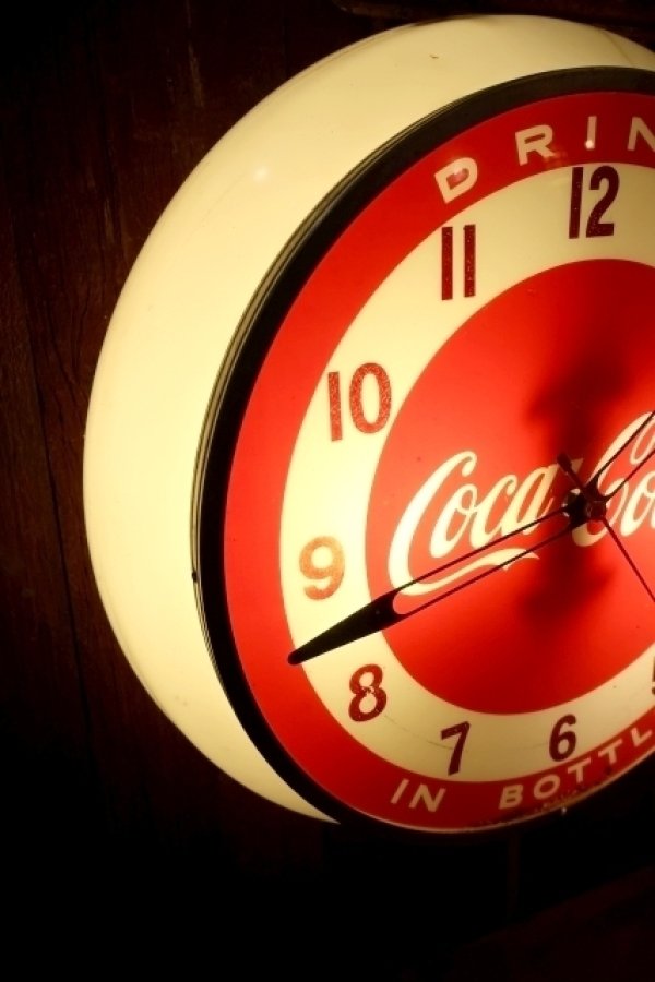 画像6: dp-260106-11 Coca-Cola / Dualite 1950's Lighted Sign Clock
