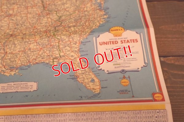 画像8: dp-240605-06 SHELL 1930's-1940's Road Map "NEBRASKA"
