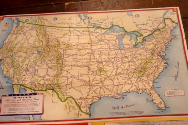 画像7: dp-240605-06 SHELL 1930's-1940's Road Map "MISSISSIPPI"
