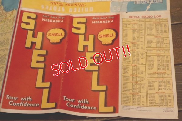 画像10: dp-240605-06 SHELL 1930's-1940's Road Map "NEBRASKA"