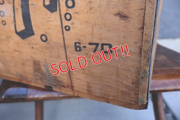 画像7: dp-260106-08 SEVEN UP BOTTLING CO. OF LOS ANGELS 7 Up / 1970's Wood Box