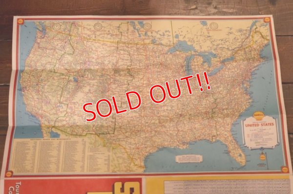 画像7: dp-240605-06 SHELL 1930's-1940's Road Map "NEBRASKA"