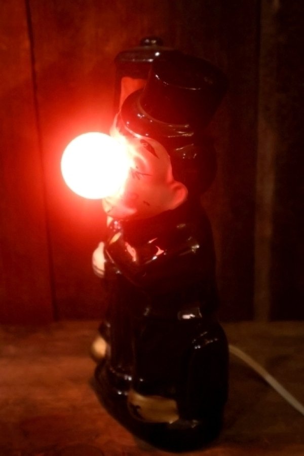 画像3: ct-251105-79 1950's-1960's Drunk Man Ceramic Light