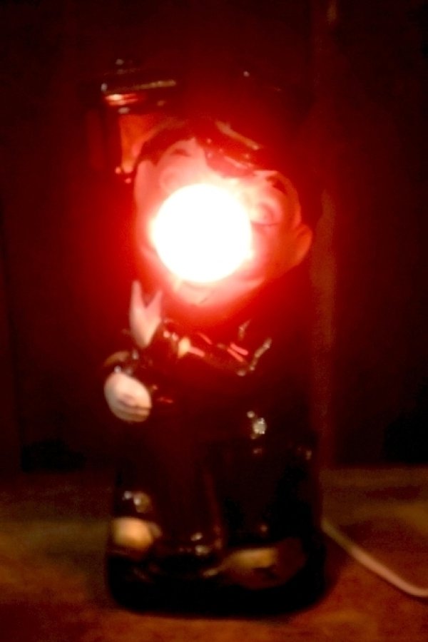 画像2: ct-251105-79 1950's-1960's Drunk Man Ceramic Light