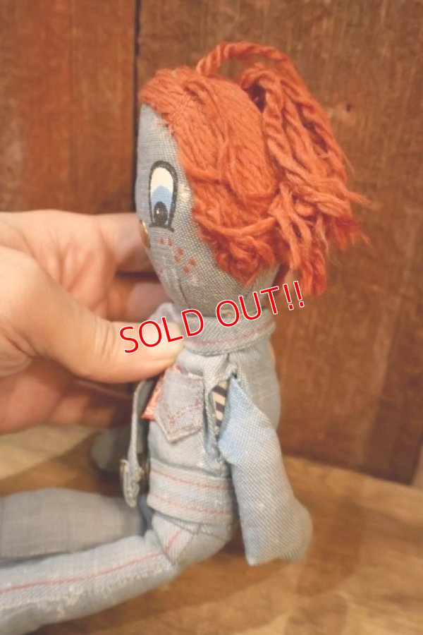 画像5: ct-251201-49 LEVI'S / Knickerbocker 1970's Denim Rag Doll Boy