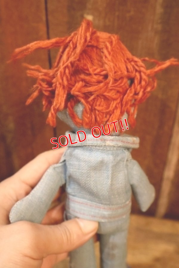 画像8: ct-251201-49 LEVI'S / Knickerbocker 1970's Denim Rag Doll Boy