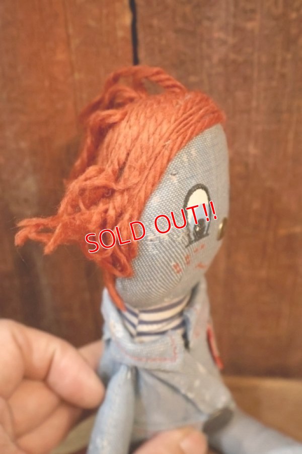 画像6: ct-251201-49 LEVI'S / Knickerbocker 1970's Denim Rag Doll Boy