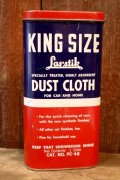 dp-260106-04 The Las-Stik Manufacturing Co. 1950's KING SIZE DUST CLOTH CAN
