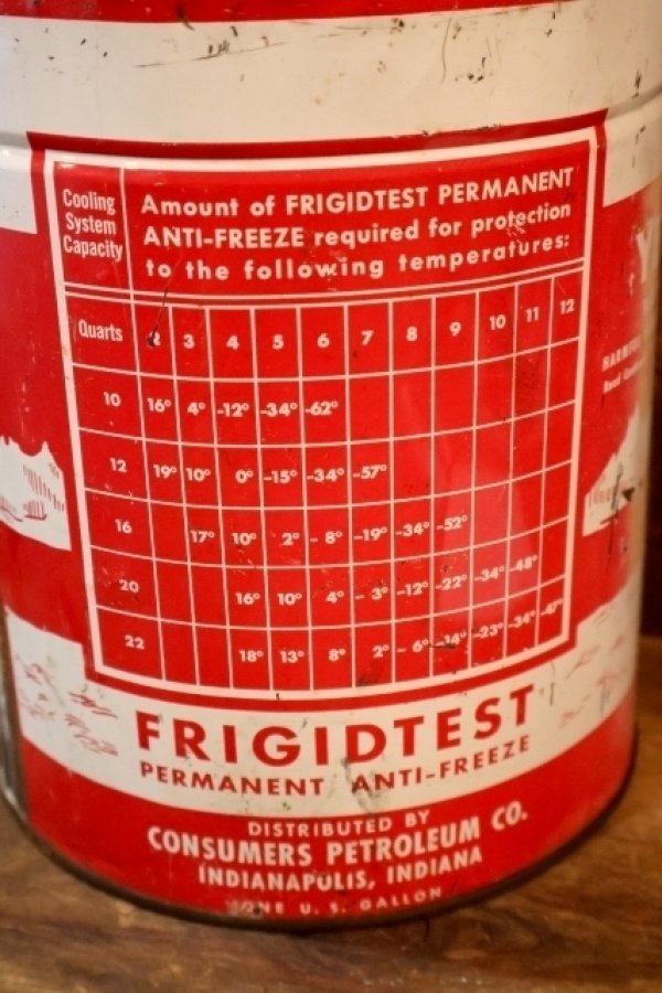 画像4: dp-250618-28 FRIGIDTEST PERMANENT-ANTIFREEZE ONE U.S. GALLOS CAN