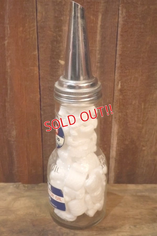 画像7: dp-251008-87 STANDARD OIL COMPANY OF CALIFORNIA 1950's RPM SAE 30 MOTOR OIL BOTTLE