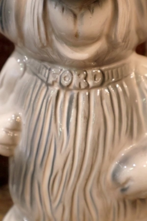 画像3: ct-260106-03 FORD / 1950's-1960's Shaggy Dog Ceramic Coin Bank