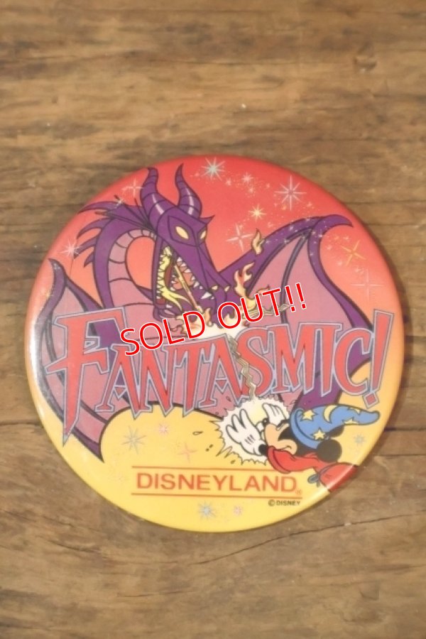 画像1: ct-250618-07 Disneyland Fantasmic! 1990's Pinback Button