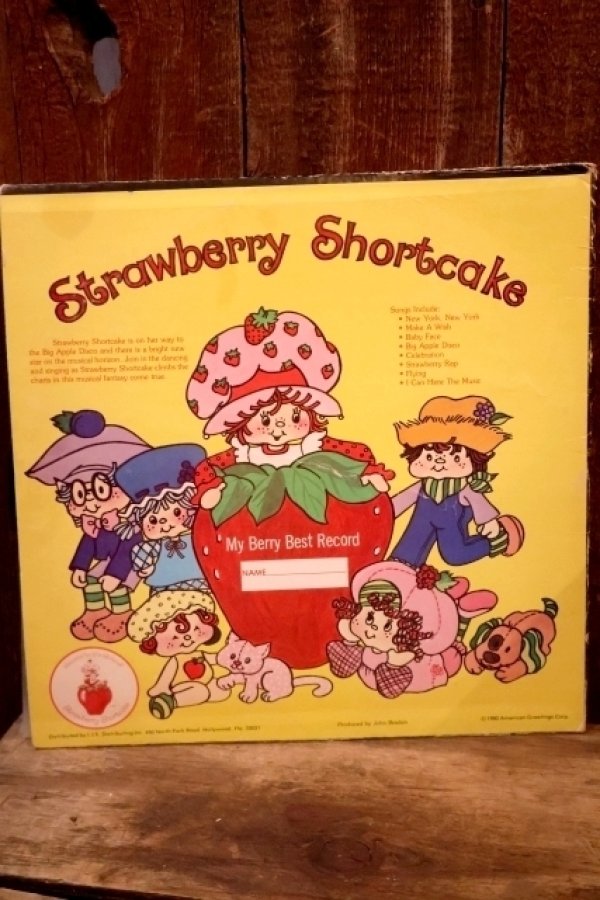 画像5: ct-251201-43 Strawberry Shortcake 1980 LP Record