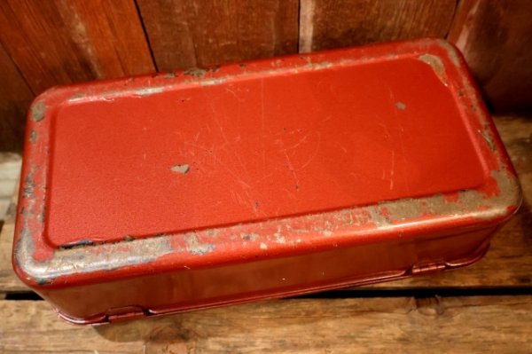 画像11: dp-260106-05 1970's? METAL TACKLE BOX 