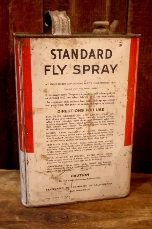 画像3: dp-251008-87 STANDARD OIL OF CALIFORNIA STANDARD FLY SPRAY ONE GALLON CAN