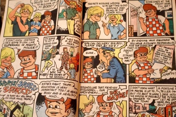 画像2: ct-251201-06 ADVENTURES OF SHONEY'S Big Boy / 1983 No.71 Comic