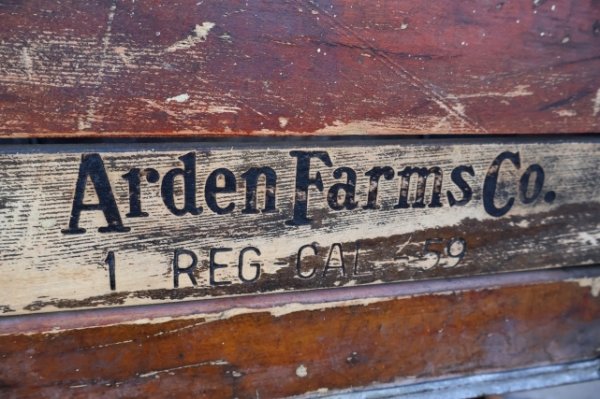 画像2: dp-260106-09 Arden Farms Co. 1950's Wood Crate Box