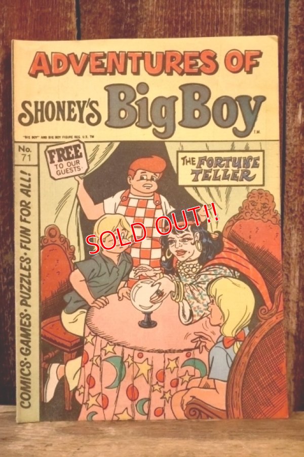 画像1: ct-251201-06 ADVENTURES OF SHONEY'S Big Boy / 1983 No.71 Comic