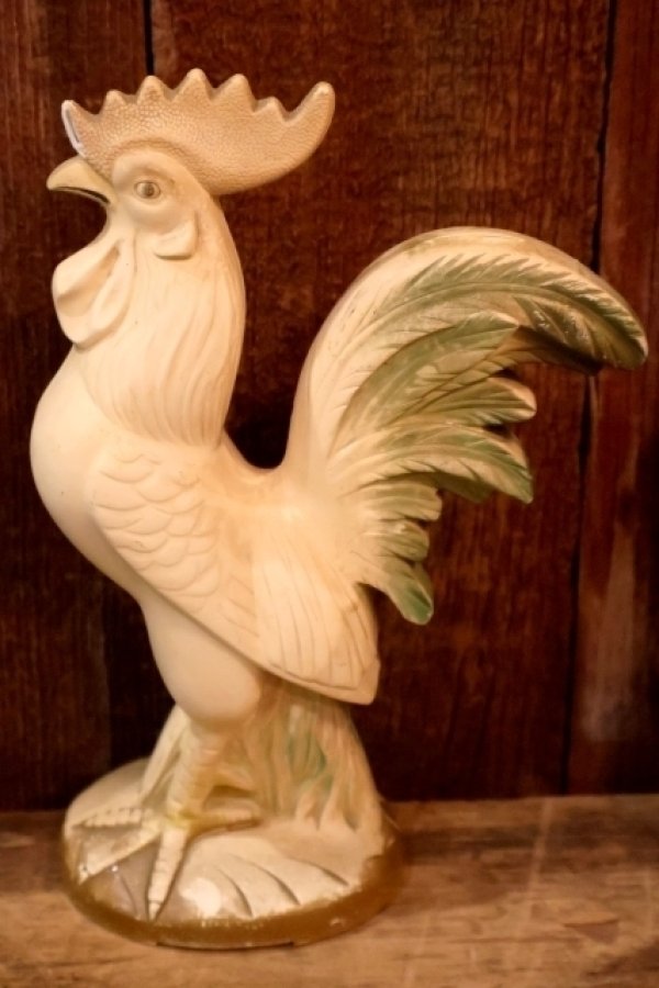 画像6: dp-160309-12 KNICKERBOCKER 1950's Rooster Plastic Coin Bank