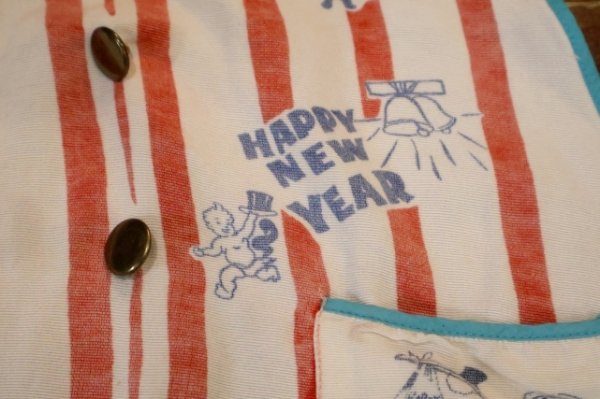 画像8: dp-251010-15 Unknown HAPPY NEW YEAR Kids Apron