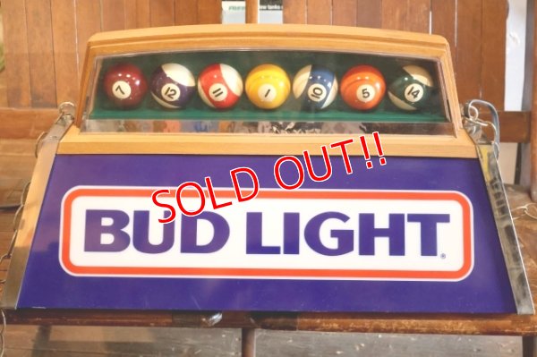 画像3: dp-260106-07 BUD LIGHT 1980's Pool Bar Light
